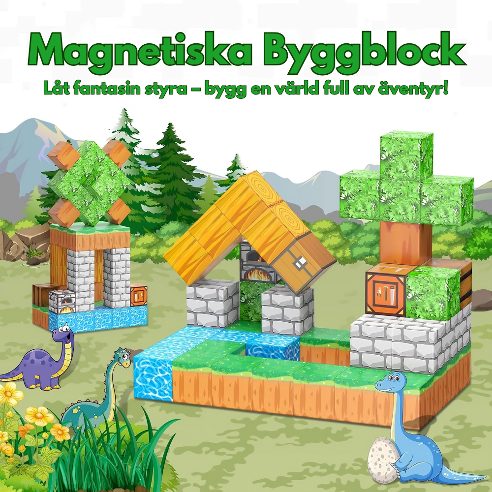 PixelBricks – Magnetisches Konstruktionsspiel für kreative Kinder