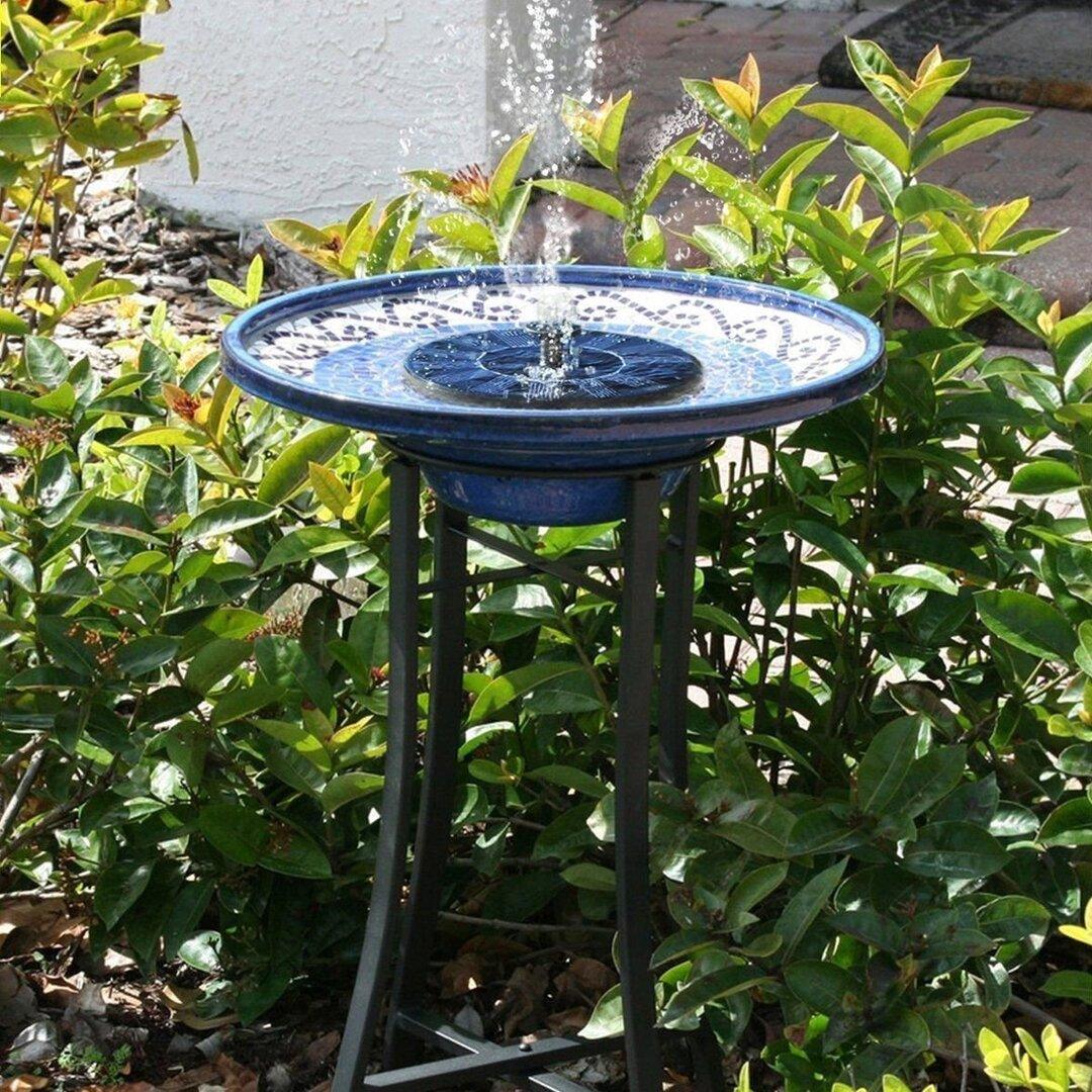 Solarbetriebene Wasserpumpe – Für Vogelbad, Teich & Gartendeko