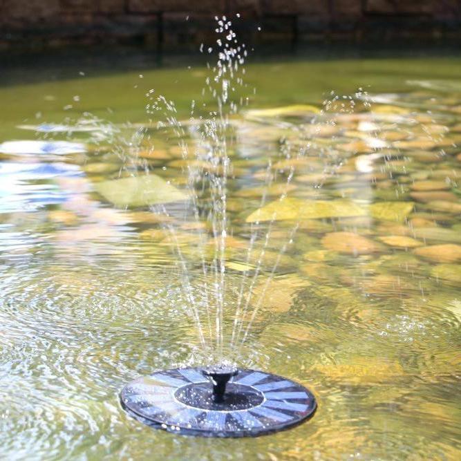 Solarbetriebene Wasserpumpe – Für Vogelbad, Teich & Gartendeko