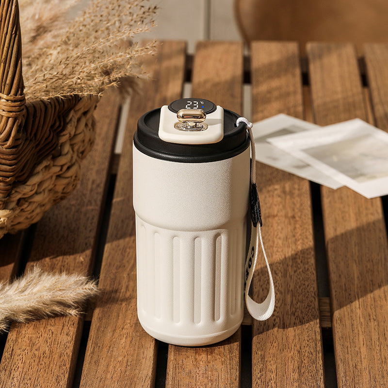 Thermal-bottle | Edelstahl-Kaffeebecher mit Temperaturanzeige 450ml