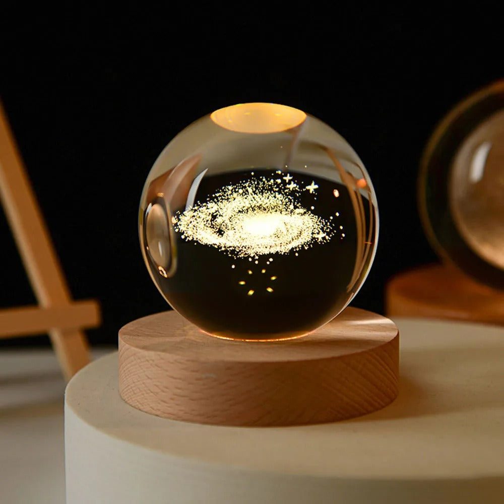 USB LED - Kristallball Lampe