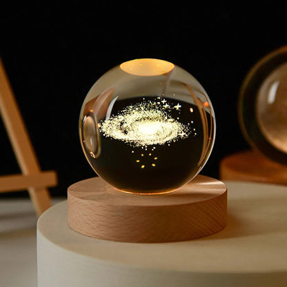 USB LED - Kristallball Lampe