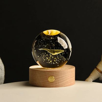 USB LED - Kristallball Lampe