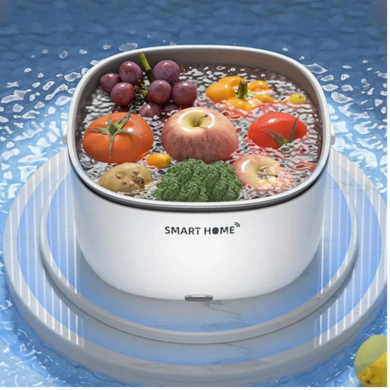 Groente- en fruitwasmachine