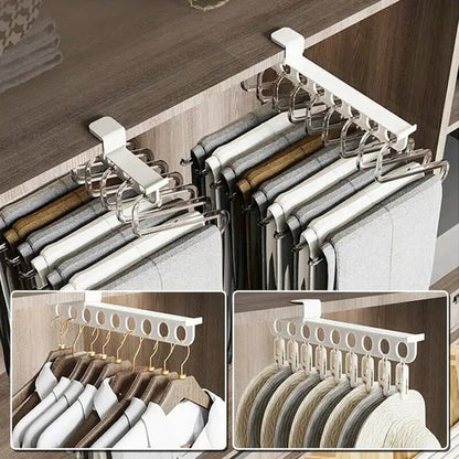 Ausziehbare Kleiderstange – Ordnung & Stil für jeden Schrank