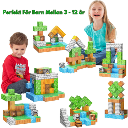 PixelBricks – Magnetisches Konstruktionsspiel für kreative Kinder