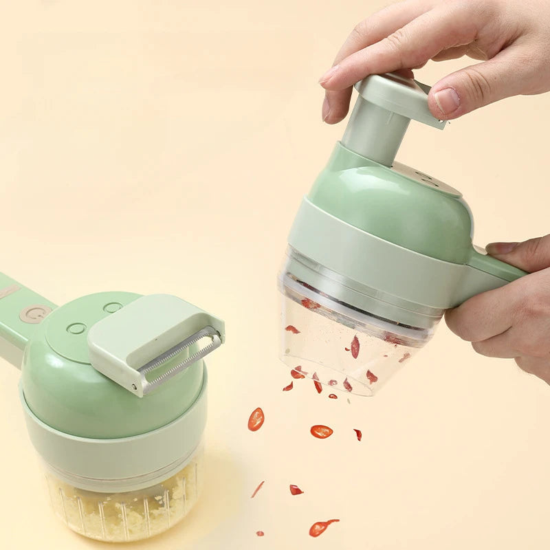 Elektrische 4-in-1 handshandige slicer