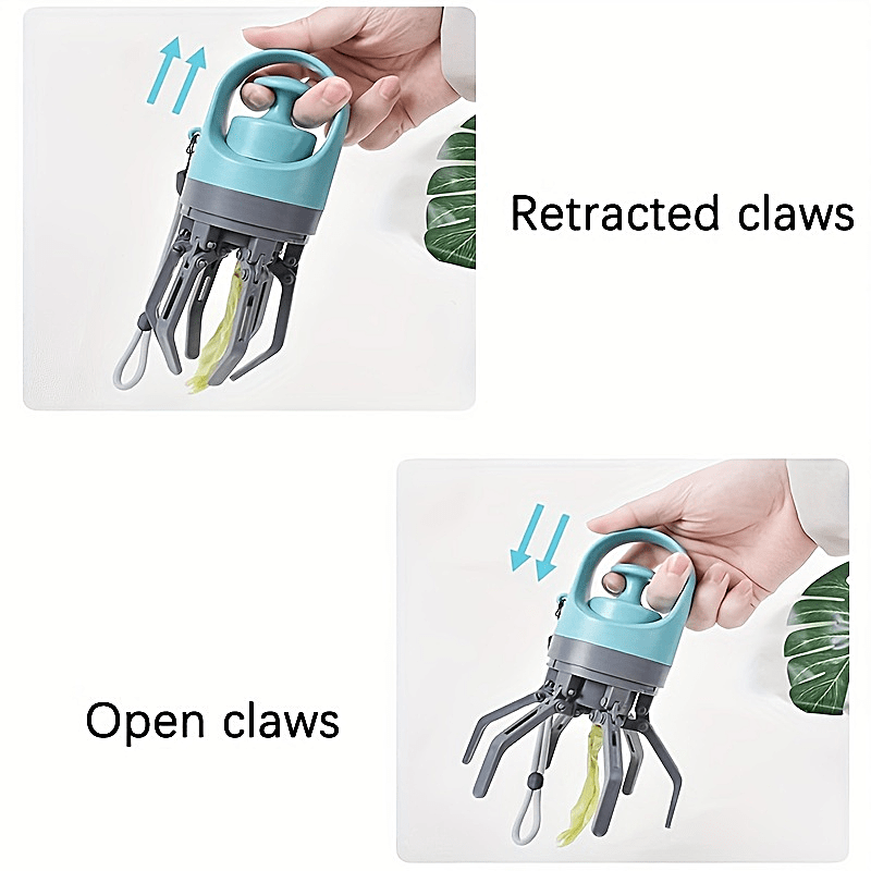 Poop Grabber Portable dog faeces-Schaufel mit Taschenspender