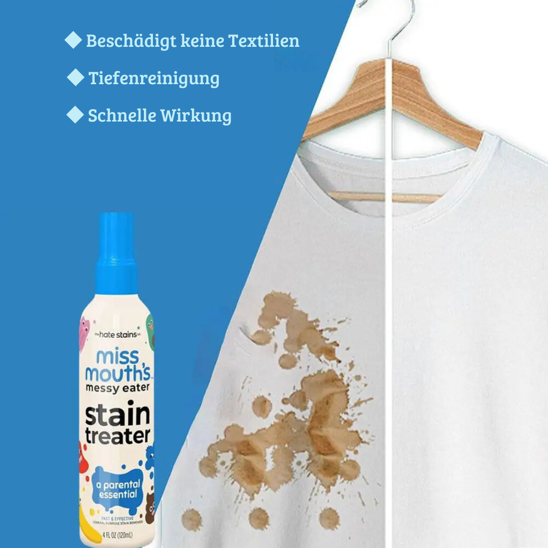 Spray Spots Remover voor textiel