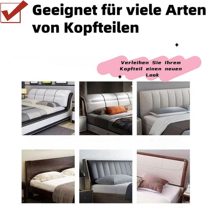 LuxCover Kopfteilbezug – Stilvoller Schutz fürs Bett