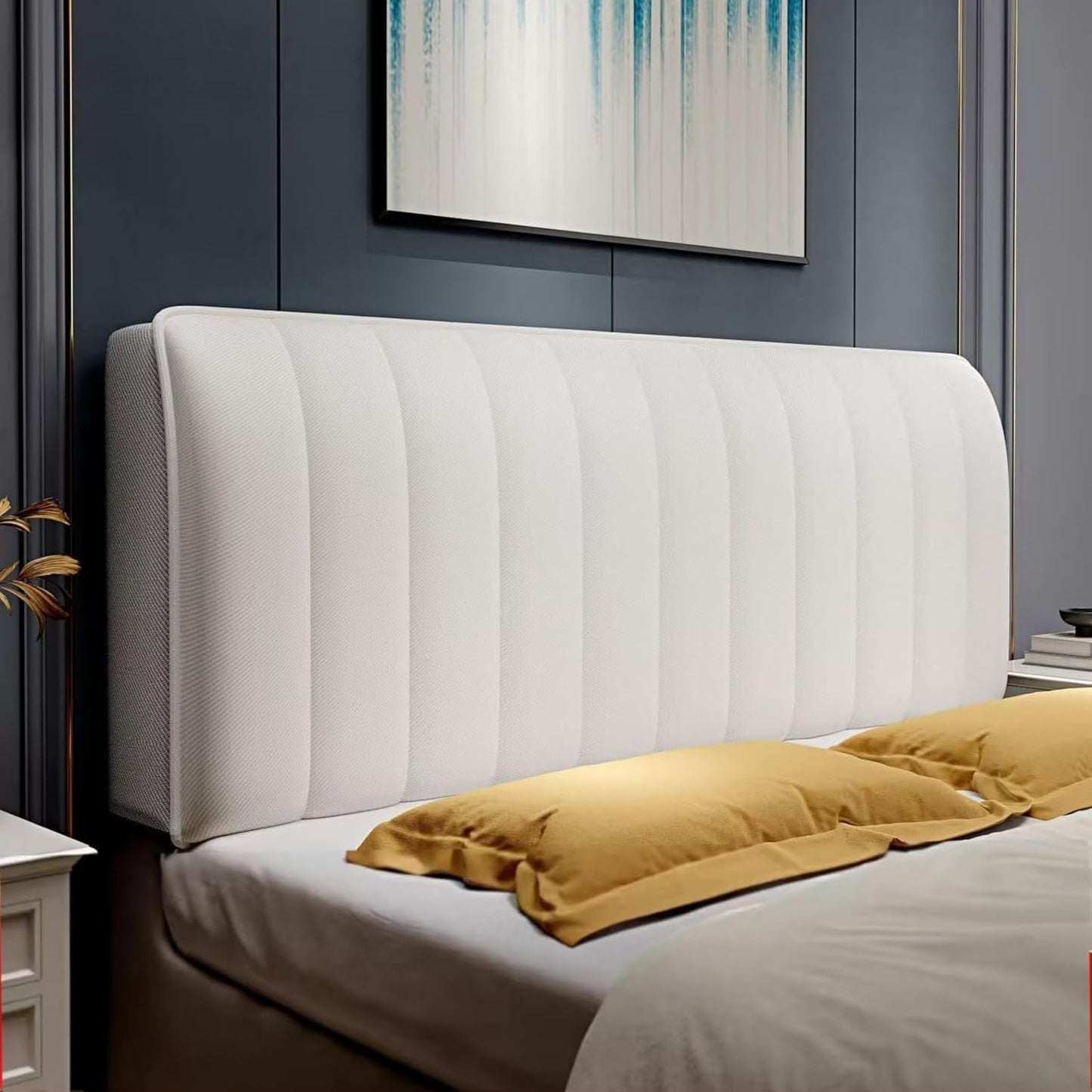 LuxCover Kopfteilbezug – Stilvoller Schutz fürs Bett
