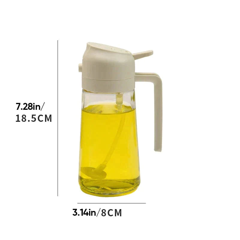 2-in-1 oliesprayfles