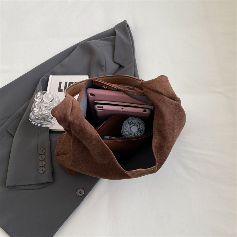 Chéa Wildledertasche – Geräumig, stilvoll & funktional