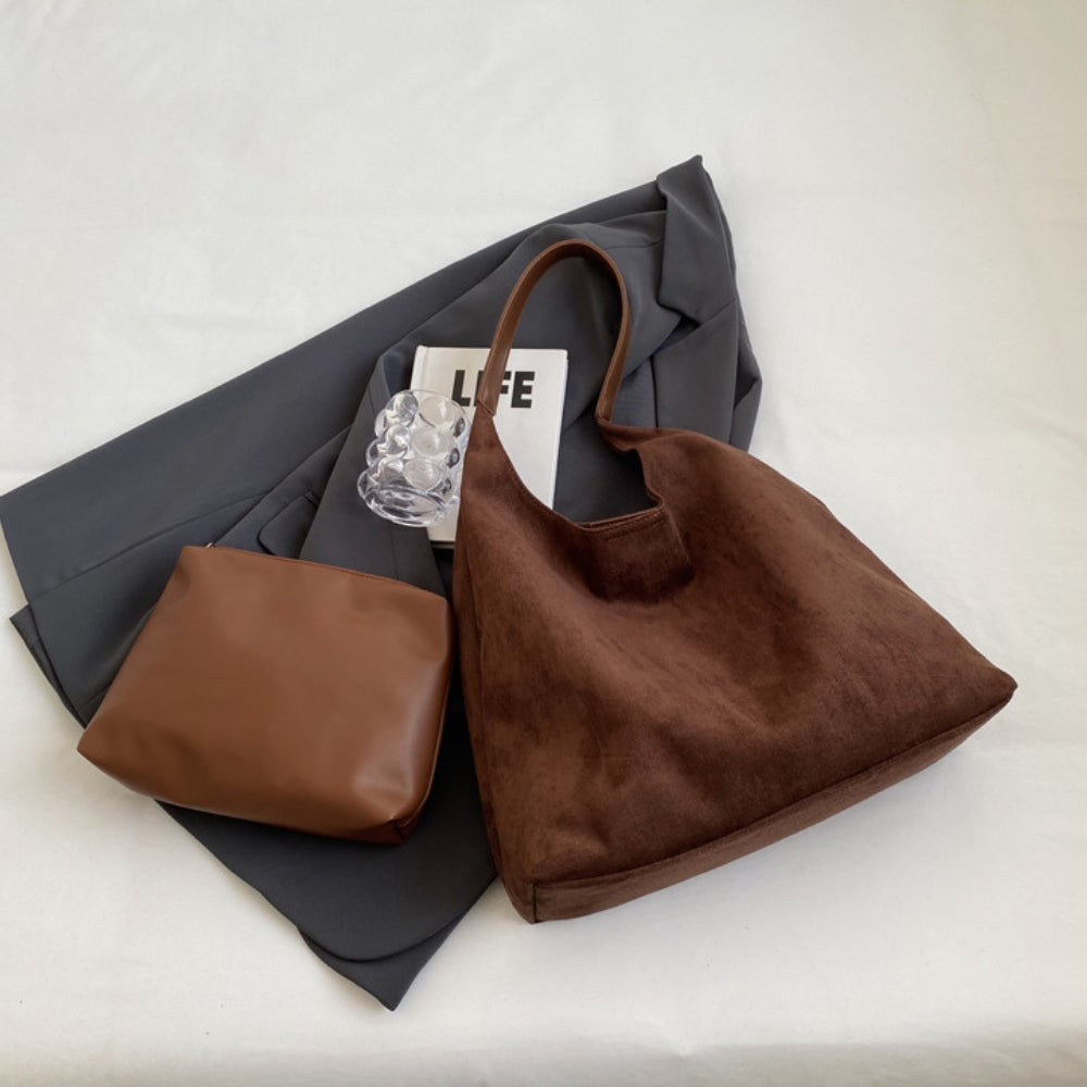 Chéa Wildledertasche – Geräumig, stilvoll & funktional