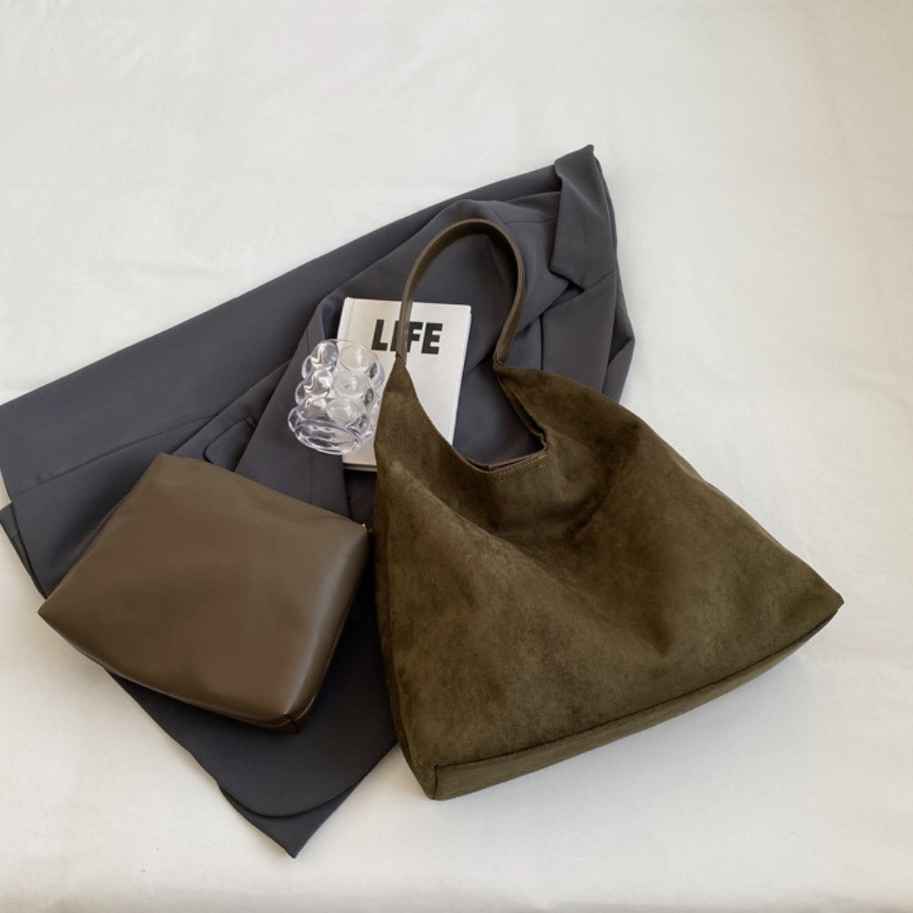Chéa Wildledertasche – Geräumig, stilvoll & funktional