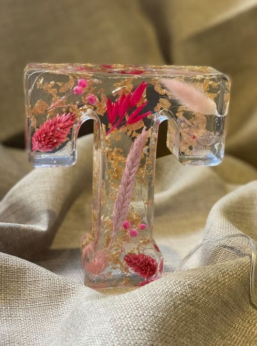 ResinBloom Blüten-Resin-Nachtlicht