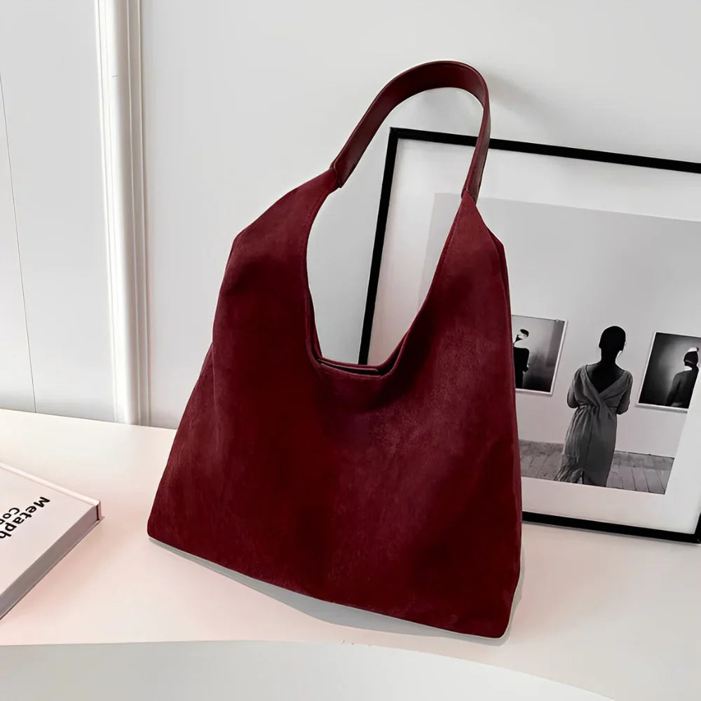 Chéa Wildledertasche – Geräumig, stilvoll & funktional