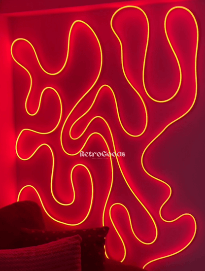 NeonFlow – Flexibles Neonlicht mit Musik-Synchronisation (5 m)