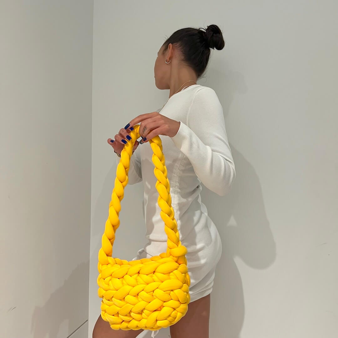 Chunky Knit Tote - Tragen Sie Stil und Komfort mühelos