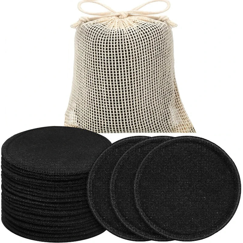 Set van 10 herbruikbare pads voor het verwijderen van make-up