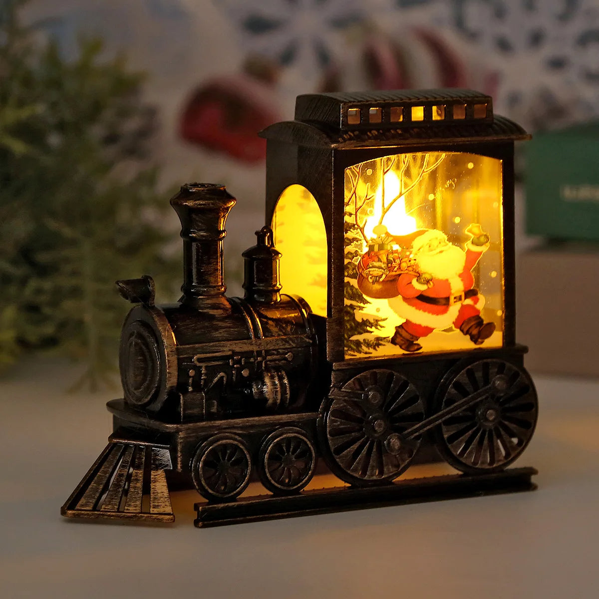 Train Kerst LED Night Lights