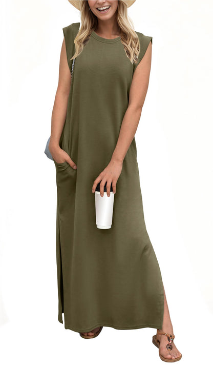Maxi-Kleid – Mühelose Eleganz & ganztägiger Komfort