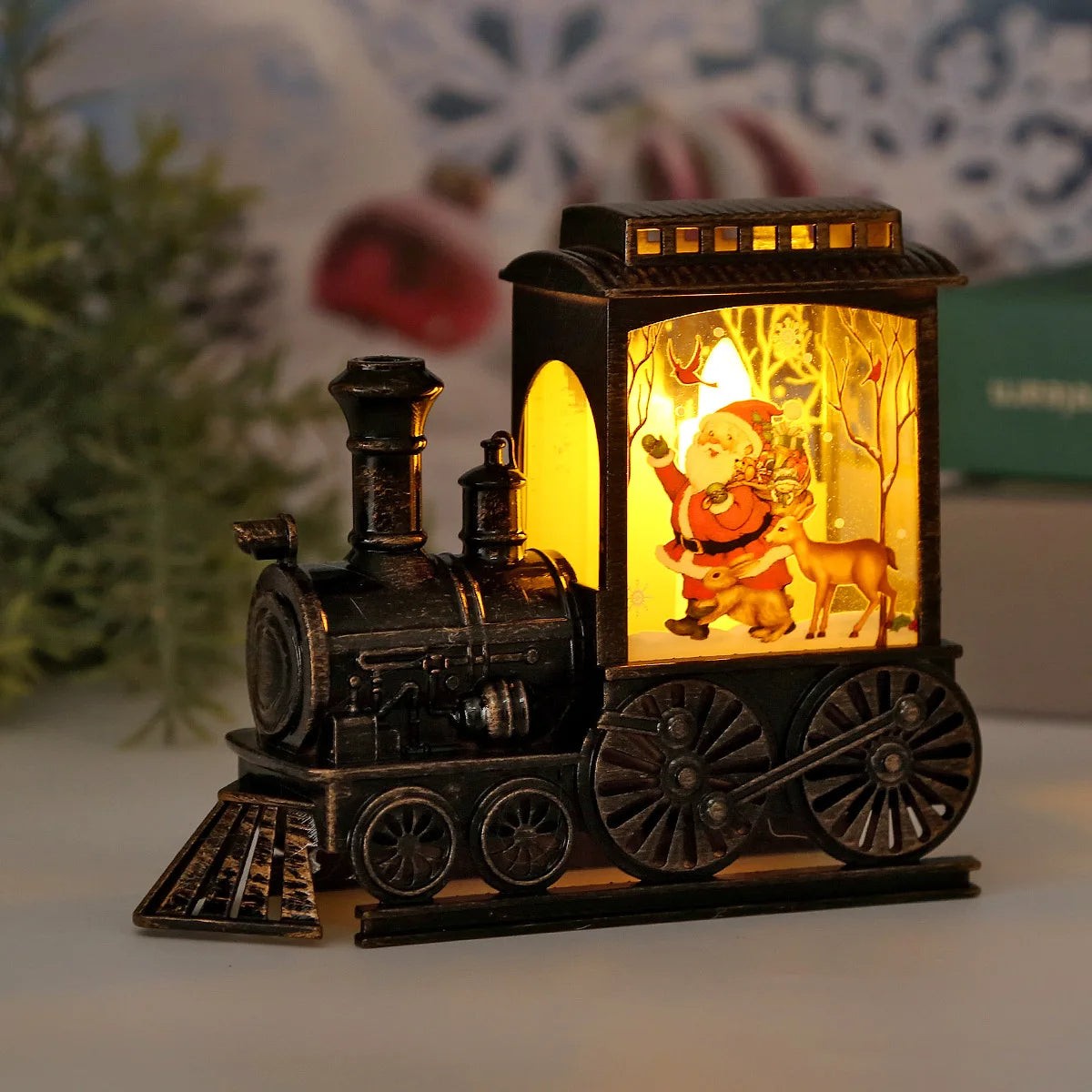 Train Kerst LED Night Lights