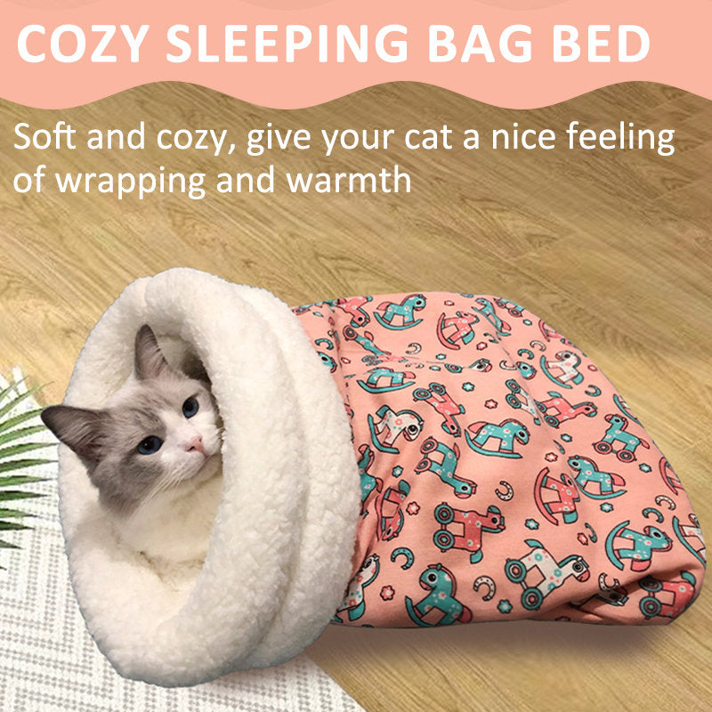 FluffyTail  Lustiger Katzen-Schlafsack mit Schwanz