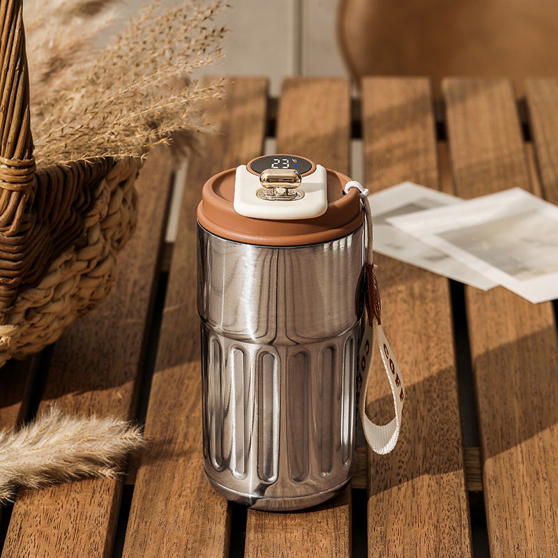 Thermal-bottle | Edelstahl-Kaffeebecher mit Temperaturanzeige 450ml