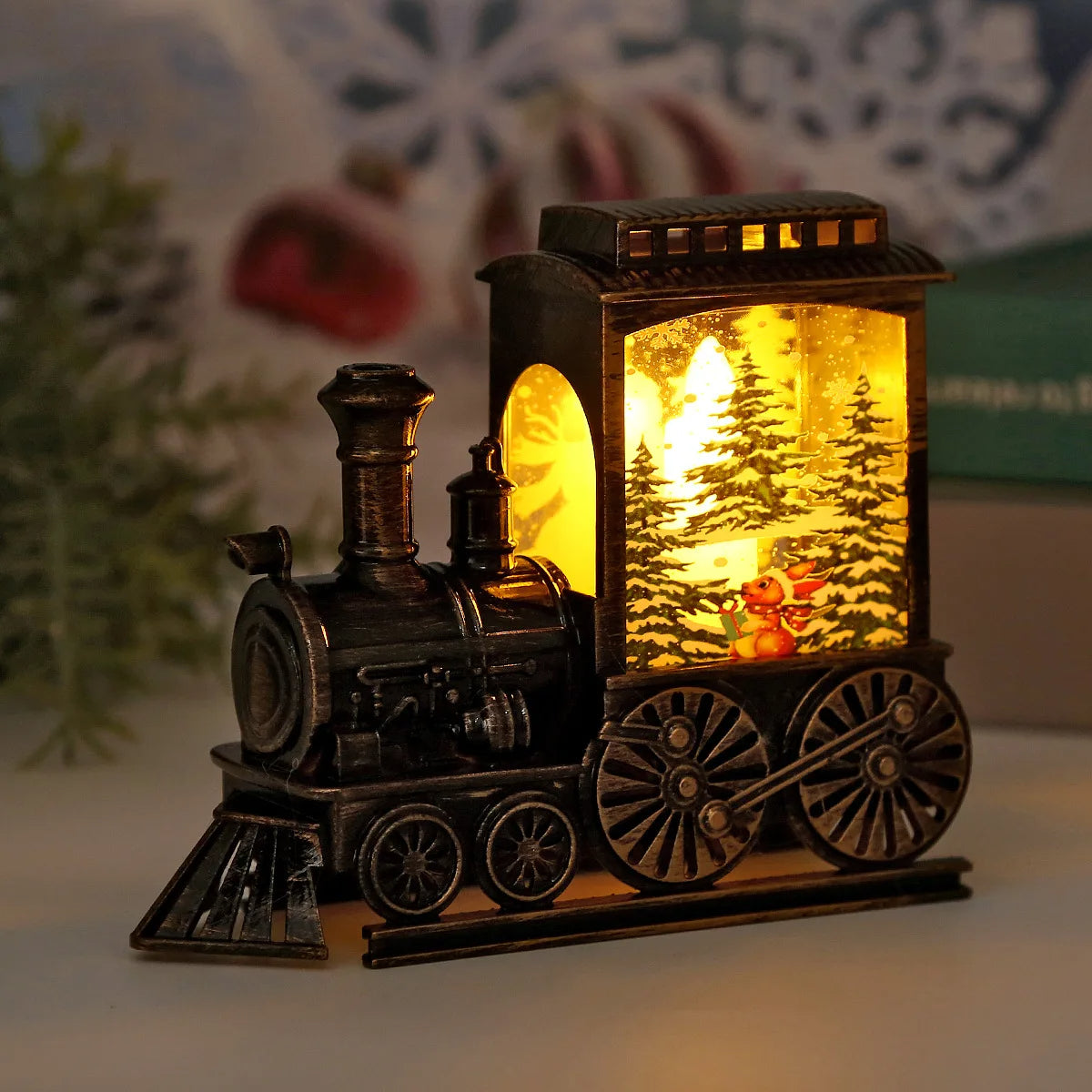 Train Kerst LED Night Lights