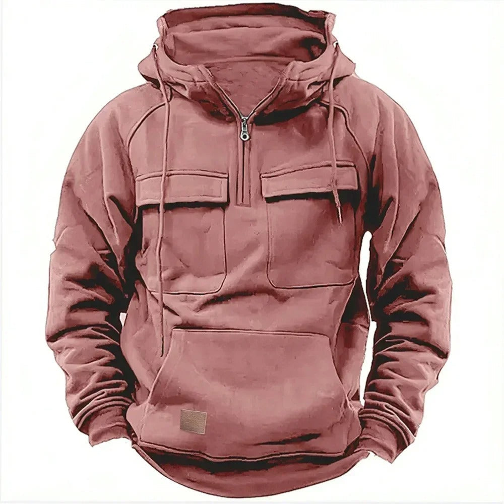 Robuuste outdoorhoodie