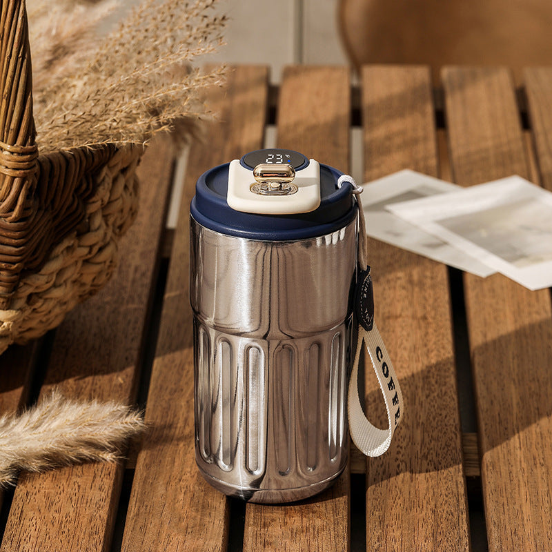 Thermal-bottle | Edelstahl-Kaffeebecher mit Temperaturanzeige 450ml