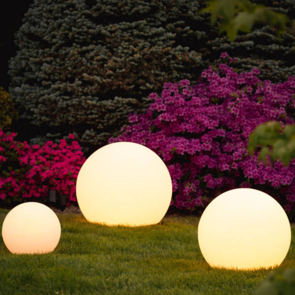 Bolvormige Gartenlampe