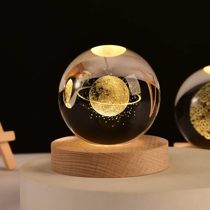 USB LED - Kristallball Lampe