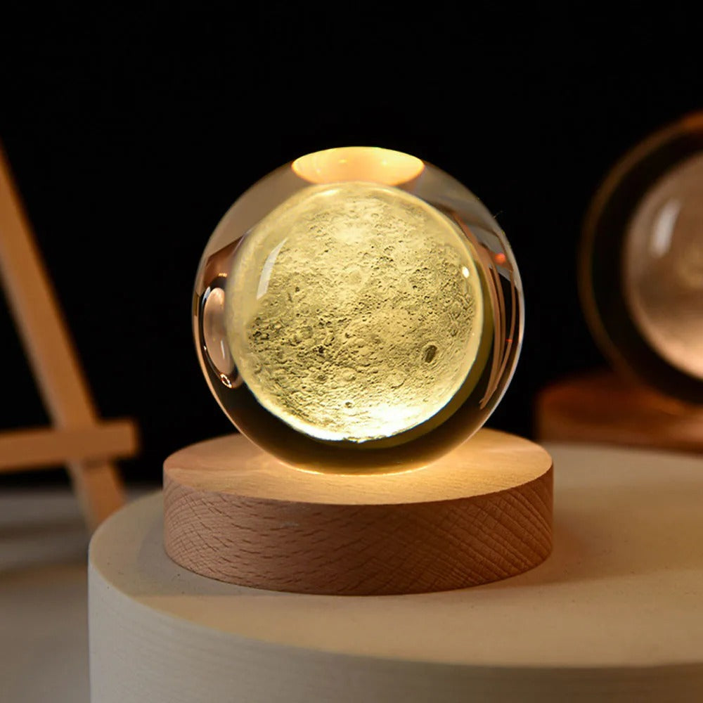 USB LED - Kristallball Lampe