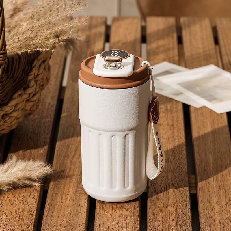 Thermal-bottle | Edelstahl-Kaffeebecher mit Temperaturanzeige 450ml