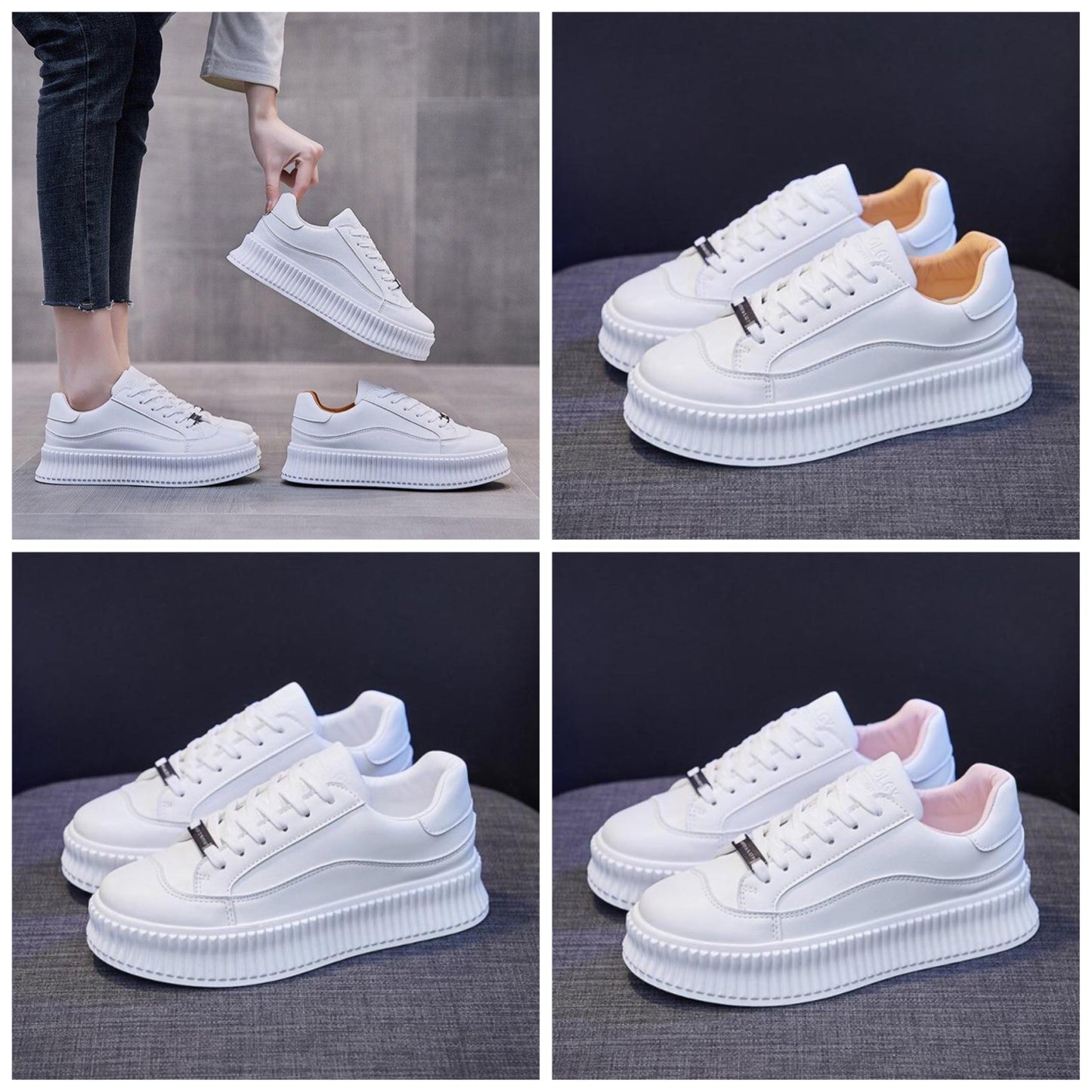 Julie – Modische Plateausneaker für jeden Tag
