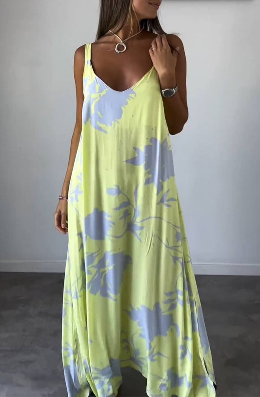 Elynn | Bequemes bedrucktes Kleid