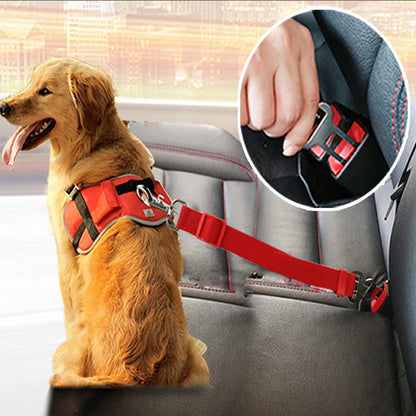 Auto-Gurt für Hunde | Verstellbarer Sicherheitsgurt für Haustiere im Auto