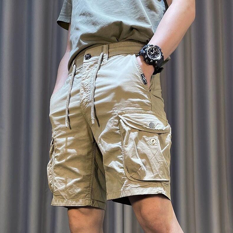 Cargos shorts voor mannen