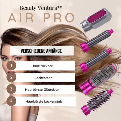Air Pro 5-in-1 Haarstyler mit Aufsätzen